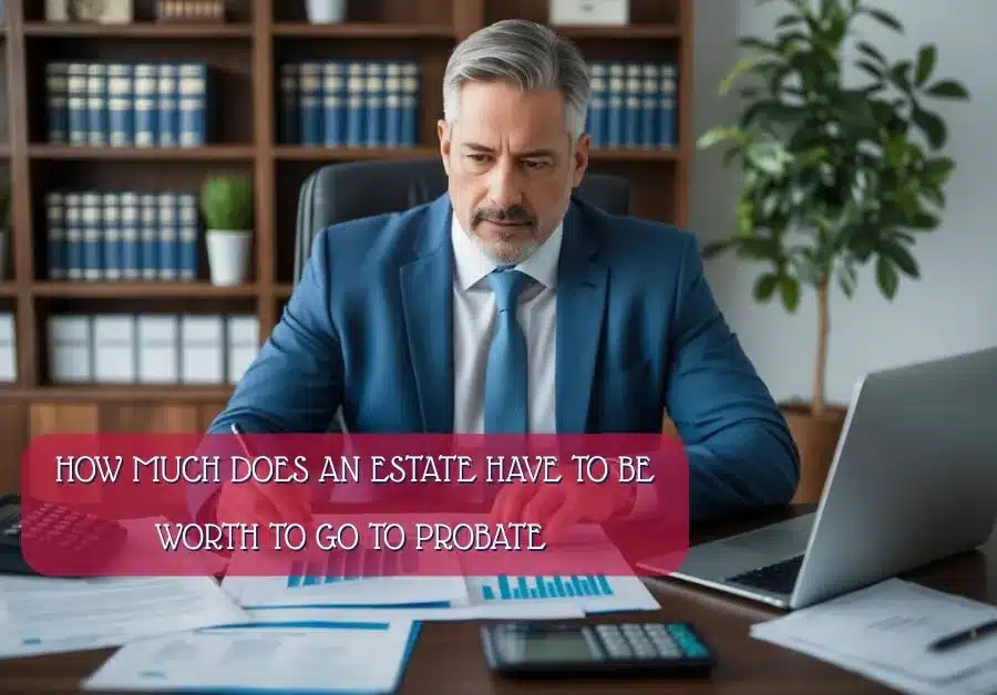 How Much Does An Estate Have To Be Worth To Go To Probate 